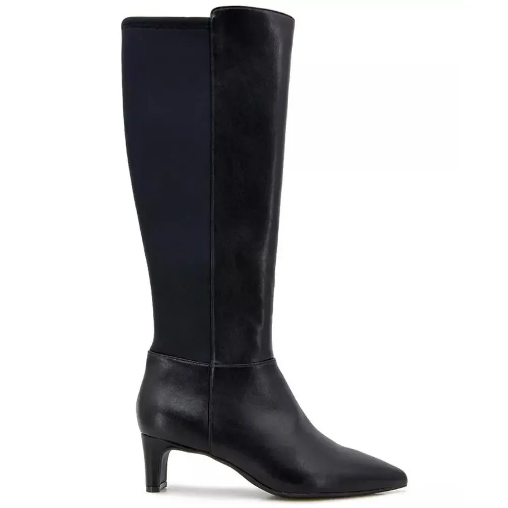 Kenneth Cole Reaction Women's Berry Black Boots Size 8.5 MSRP $139